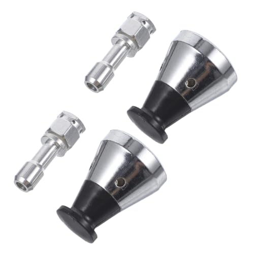 2sets Válvula de seguridad y válvula de alivio para olla a presión, acero inoxidable y plástico miniatura 1