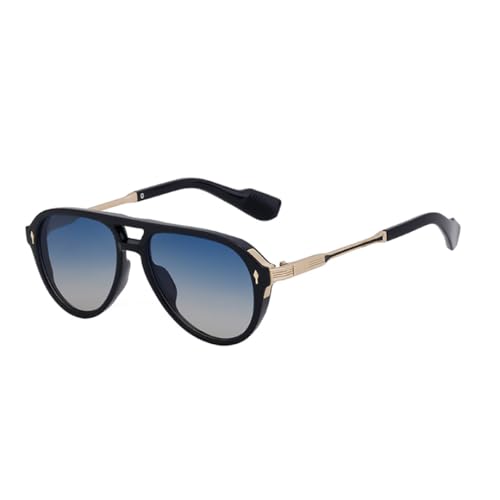 Lunettes de soleil de luxe rétro UV400 tendance pour homme et femme