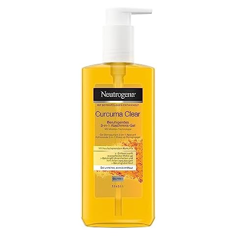 Neutrogena Curcuma Clear Soothing Makeup Remover Gel Cover