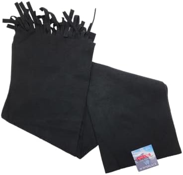 12 Pack Fleece Winter Scarves, Warm Winter Scarf Multi-color Bulk Wholesale, Unisex Men Women