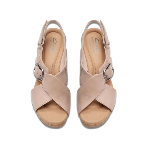 Image of Clarks Collection Women's Giselle Dove Wedge Sandal