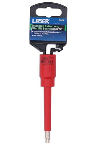 Laser Insulated Extra Long Star Bit Socket 3/8" D T40