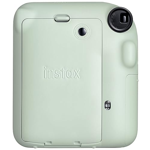 Image of FUJIFILM INSTAX Mini 12 Instant Film Camera | Mint Green Bundle | with INSTAX Mini Instant Film | 40 Exposures + Instax Accessory Bundle + AA Batteries + Cleaning Cloth (10 Items)