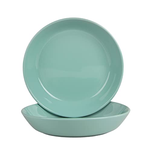 10 Strawberry Street Double Line 9.5/36 oz Dinner Bowl, Set of 2, Seafoam