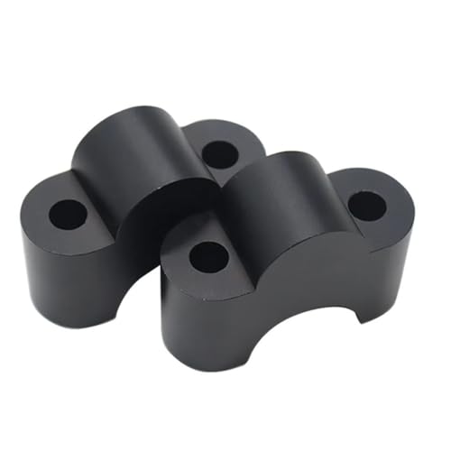 Rehausseurs de guidon pour SRT 900SX en aluminium noir avec fixation et portée