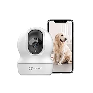 EZVIZ 2K+ Wi-Fi Pan Tilt Beveiligingscamera Binnen voor Babyfoon, Oudere, Huisdier met Smart Tracking/Slaapmodus…