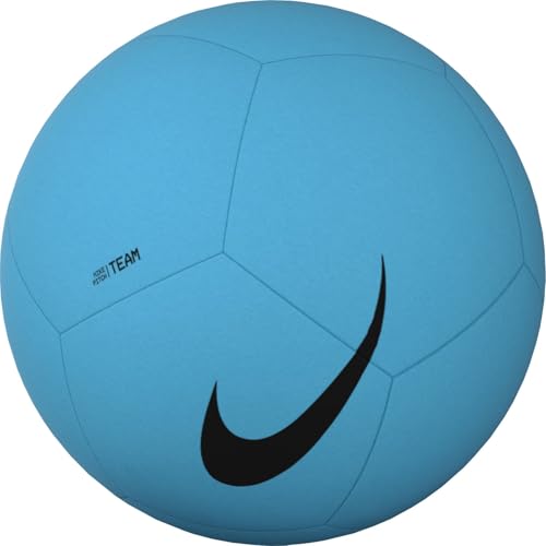 Nike FZ7553-486 NK Pitch Team - FA24 Recreational Soccer Ball Unisex Blue Fury/Black Tamaño 4