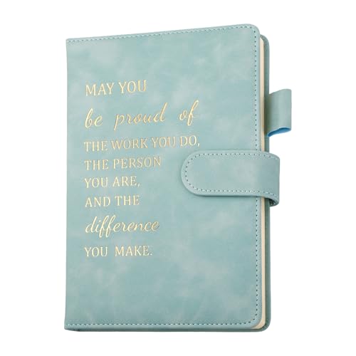 Inspirational Personalised A5 Notebook Thank You Gifts for Women Men