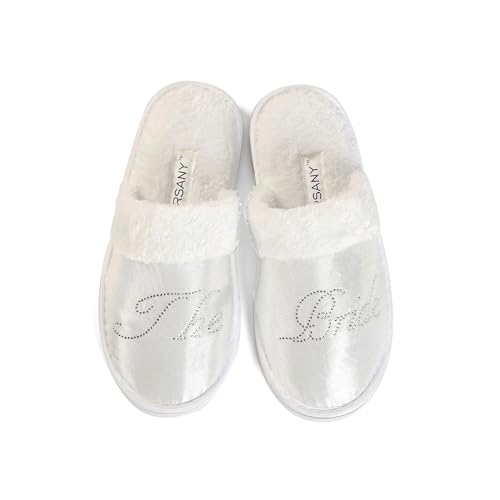 Pantofole per sposa con scritta “Bride to be” per...