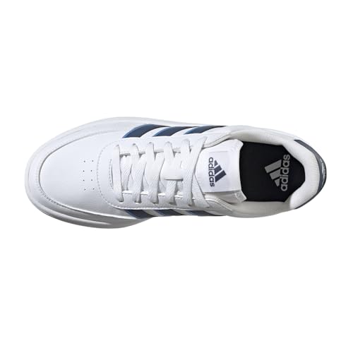 adidas Mens Breaknet 2.0 Lace Up Sneakers Shoes Casual - White4
