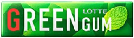 ロッテ グリーンガム 5本 9個 (x 5)