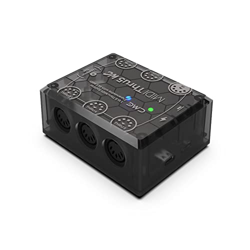 CME MIDI Thru5 WC - 1-in-5-out MIDI Thru/Split via 5-pin DIN with optional Bluetooth MIDI, state-of-the-art technology, high-speed performance, extreme accuracy for all MIDI devices