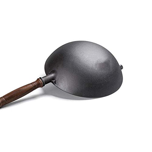 Wok de Hierro Fundido 26 cm Antiadherente sin Revestimiento miniatura 2