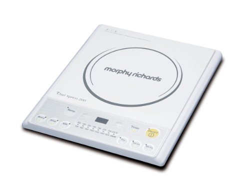 Image of Morphy Richards New Chef Xpress 200 1900-Watt Induction Cooktop (White)