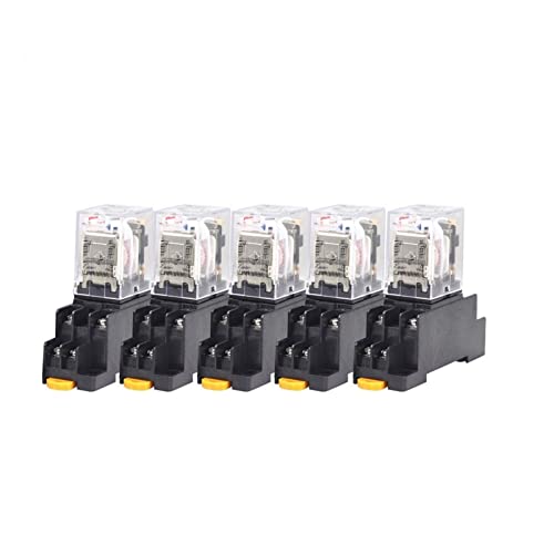 Relé MY2NJ de 8 pines DPDT para soportar cargas de 5A en sistemas industriales de control