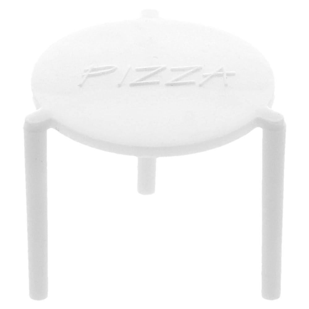 García de Pou 148.47 Mesitas Pizza, Diámetro 4.5 x 3.7 cm, Set de 2000, Blanco