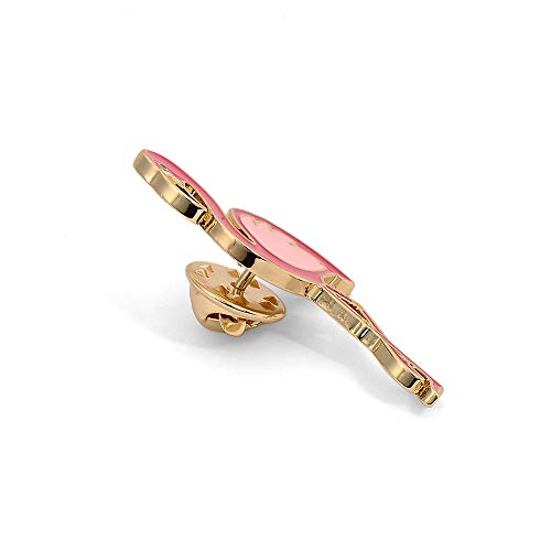 10K Gold Color Cute Enamel Flamingo Pin and Brooch4