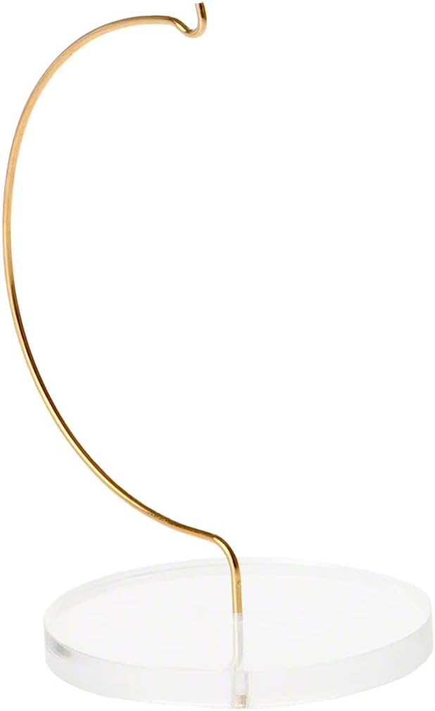 Plymor Wire Ornament Hanger Display with 3" Clear Acrylic