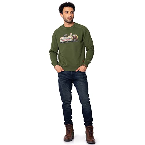 Image of ROYAL ENFIELD Carnival Sweatshirt Cypress (3XL) 48 Cm