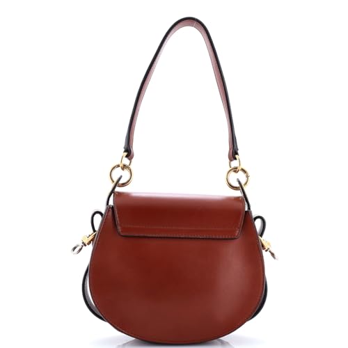 Pre-Loved Tess Bag Leather Small, Brown3