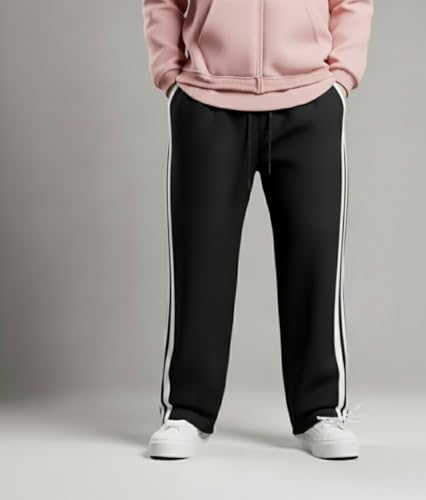 Image of dockstreet Track Pant for Men || Baggy Fit || Track Pants || Full Elastic Jogger Track Pant || 100% Cotton
