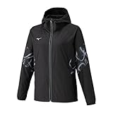 トレーニングウェア ブレスサーモウォーマージャケット 発熱素材 防風 撥水 32MEC831 ウィメンズ ブラック M