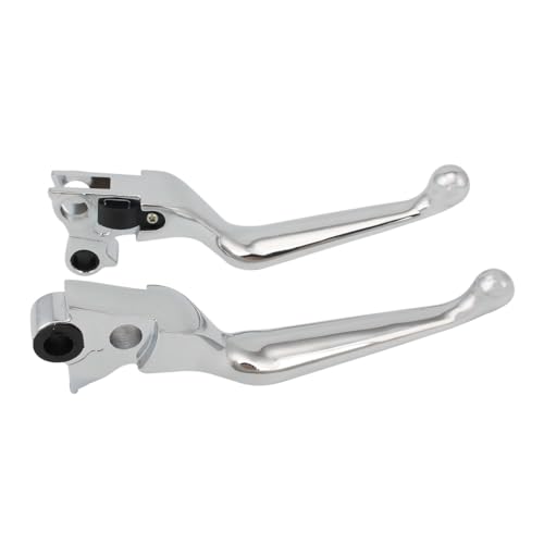 Levier d'embrayage et de frein chrome pour Harley Sportster XL et Road King