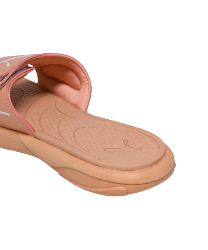 Image of Puma, Women, Royalcat Comfort SoftrideWns, Island Pink-Deeva Peach-Rose Gold, Slide, 6UK, (39671105)