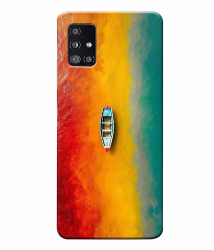 Image of Printed Hard Back Case Cover & Compatible for Samsung Galaxy A51 5G | Nature Vector Art (Multicolor) - D1207