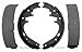 Raybestos - 723PG - Drum Brake Shoe Set