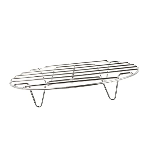 Gatuida Estante de Vapor Inoxidable Soporte de Cocina Multifuncional Rejilla Vapor Huevos Arroz