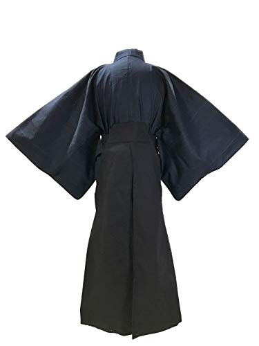 Edoten Japanese Samurai Hakama Uniform NVSHIMA-BK L3