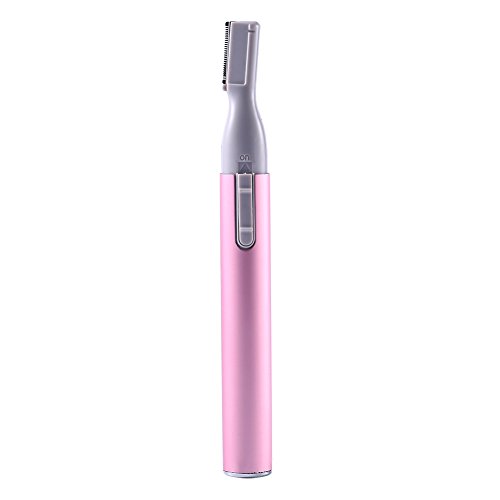 Portable Electric Women Lady Shaver Bikini Legs Eyebrow Shaper Trimmer Hair Remover + Brush + Eyebrow comb