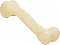 JAMBO PET Osso Mordedor Tuff Para Cachorro, Para Brincar, Feito em Nylon Resistente, Livre De Substâncias Tóxicas, Remove Tártaro (Grande)