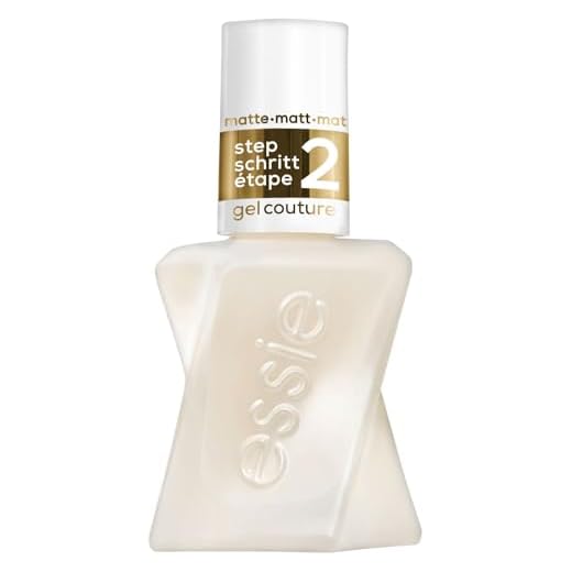 Gel by Essie langanhaltender Nagellack Top Coat mit mattem Finish, Maniküre ohne UV-Licht, Professioneller Top Coat, Gel by essie, Farbe: Nr. 01 matte top coat, 1 x 13,5 ml