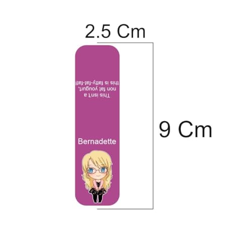 Image of Zesta Magnetic Bookmark Set of 7 | Aesthetic Book Mark for Reading | Cute Anime Bookmarks for Kids, Students | Book Accessories for Novels, Gifts for Readers(Big Bang Theory Bookmark, 9X2.5 Cms)