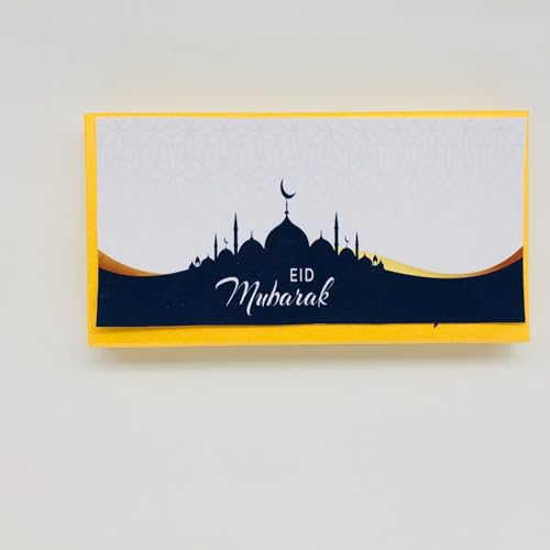 Image of EXPELITE Eid Mubarak Dry Fruits Chocolate gift 18 pieces - Gift for Girlfriend Wife