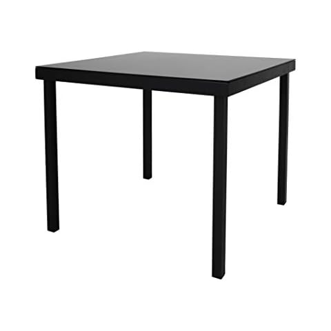 Mesa de jardín de aluminio y cristal Cover