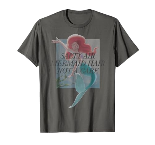 T-shirt Disney Petite Sirène bleu haut graphique coton homme M