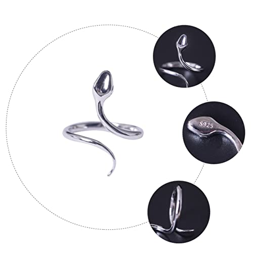 Bague réglable serpent : le cadeau mixte idéal et tendance - 5