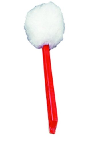 Impact 207 Duralon Toilet Bowl Mop, 12" Length x 4-1/2" Height, Red (Case of 100)