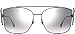 Fendi FENDI FREEDOM FF 0380/G/S RUTHENIUM/GREY SHADED 62/17/140 women Sunglasses