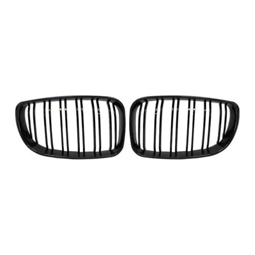 Grilles de calandre BMW E82 E88 double barres en ABS haute résistance