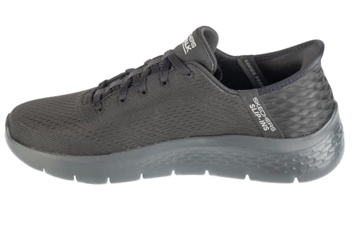 Skechers Men's Go Walk Flex-New World Sneaker, Black/Black, 12