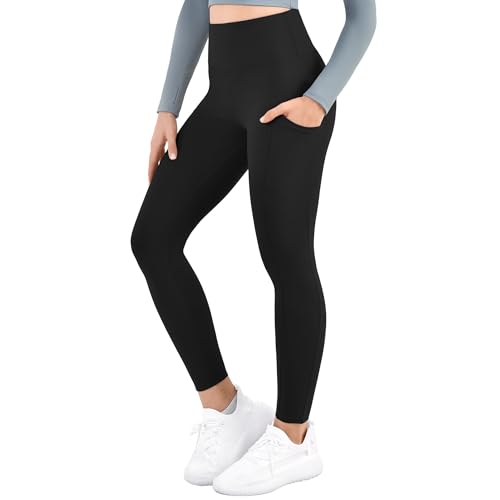 SINOPAHNT Yoga Pants for Women with Pockets, 4 Ways Stretch High Waisted Leggings for Yoga Exercise