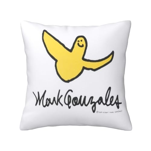 マークゴンザレス (7) ッションカバー 抱き枕カバー 装飾枕カバー 座布団カバー グッズ ギフト アニメグッズ 着脱簡単 洗える ソファ背当て 両面プリント かわいい おしゃれ 車やソファー 30x30cm