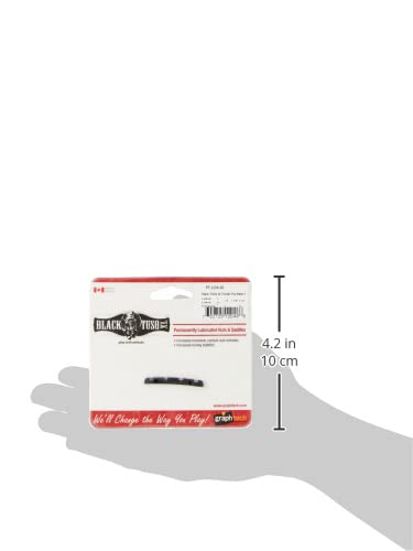 Graph Tech Black TUSQ XL 1-5/8" Slotted Nut For Fender P-Bass - Foto 6