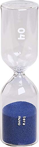 【Teranuvo】 砂時計 4分 おしゃれ サンドタイマー コーヒーグッズ コーヒー 道具 コーヒータイマー ティータイマー HOURGLASS 4min
