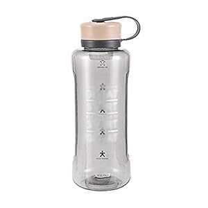 Waterfles Waterfles Snelle stroom Waterflessen met Stro Sport Waterfles voor Camping Wandelen Travel Sports Outdoors Fles (kleur: Blauw)