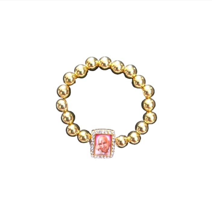 Tickle Cart Guruji Swaroop Braclet of Shinny Golden Pearl | Pack of 1 | *** Summer Collection *** (B0CZYRBVQD) Amazon Price History, Amazon Price Tracker